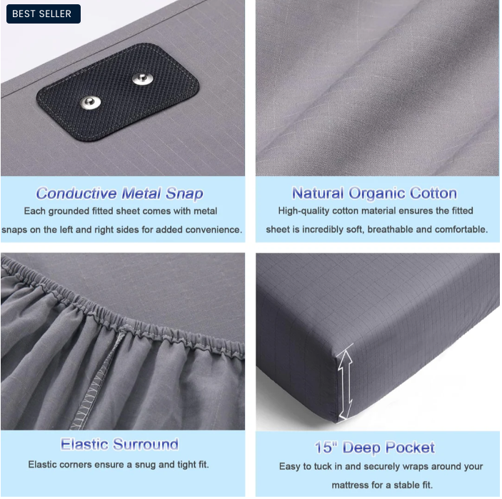 CozyGrounded fitted sheets